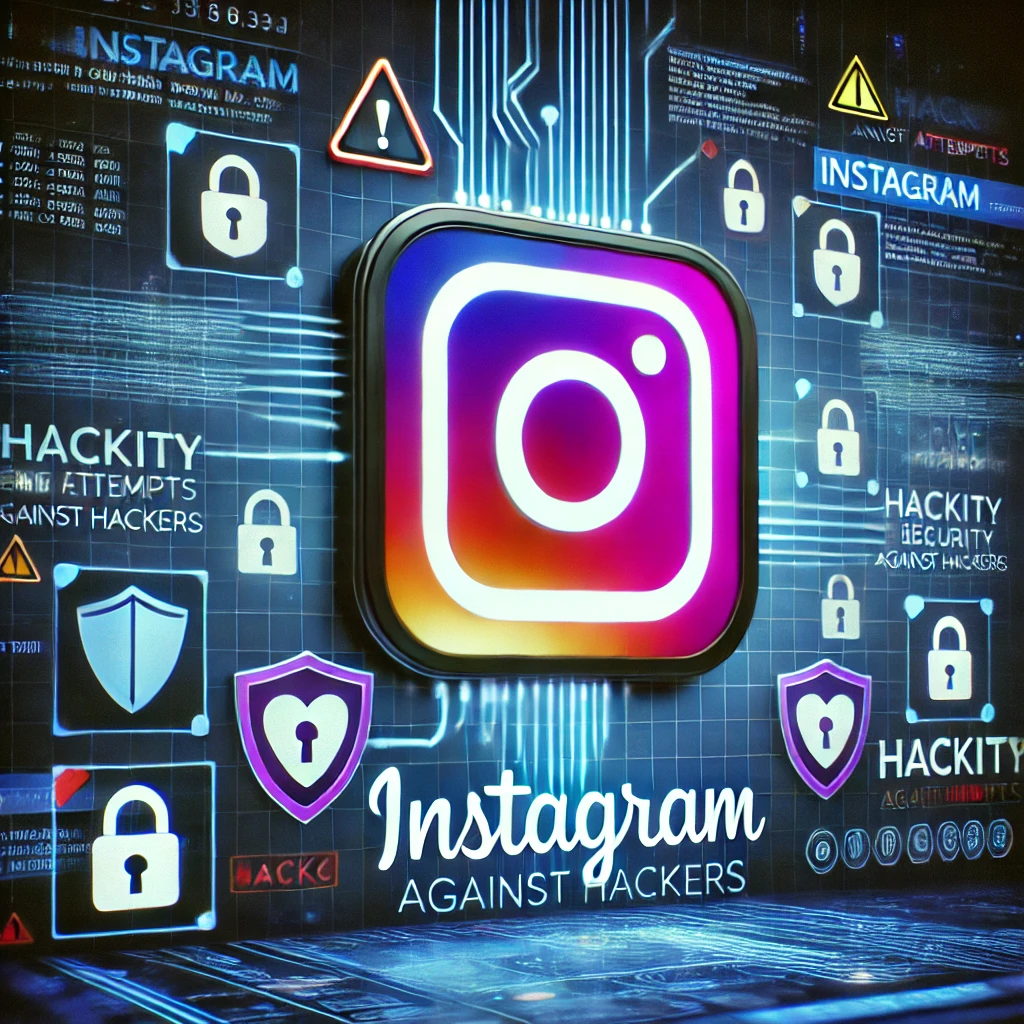 Imagem representativa de hackers e proteção de conta no Instagram